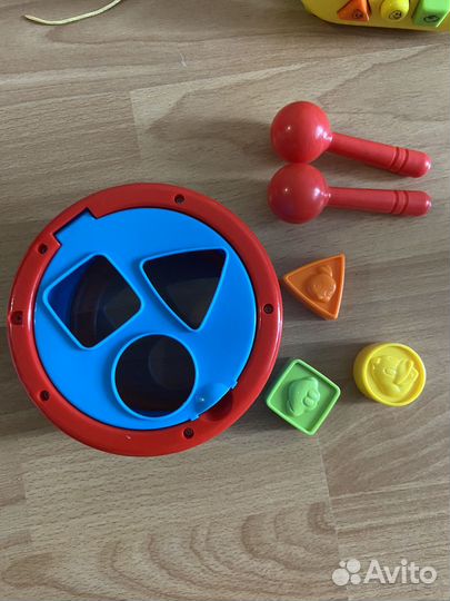 Музыкальная улитка с барабаном