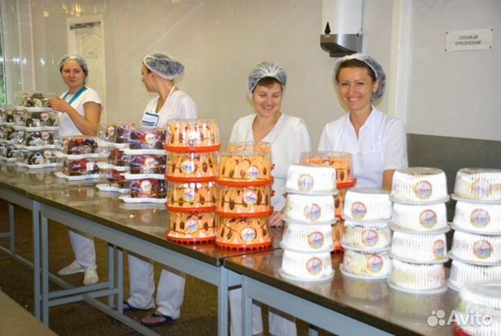 Фасовщики тортов работа можно Вахтой