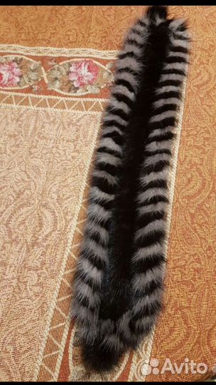 Повязка на голову из норки