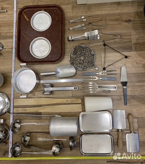 Половник, шумовка, ложка гарнирная СССР