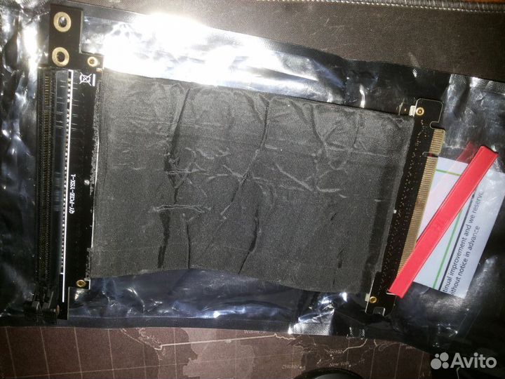 Удлинители и адаптер PCI-E x16, x1