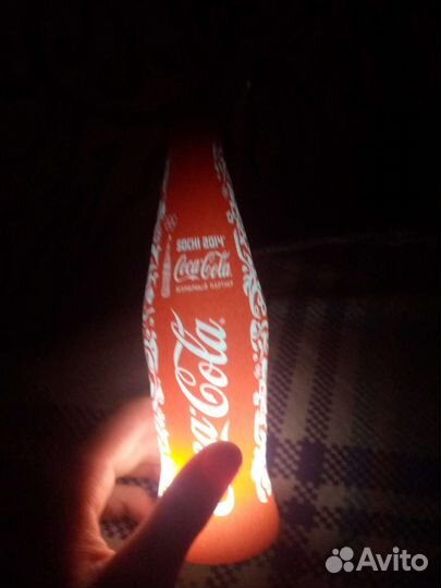 Светильник от кока-колы