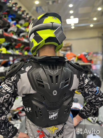 Защита тела+шея Leatt Fusion Vest 3.0