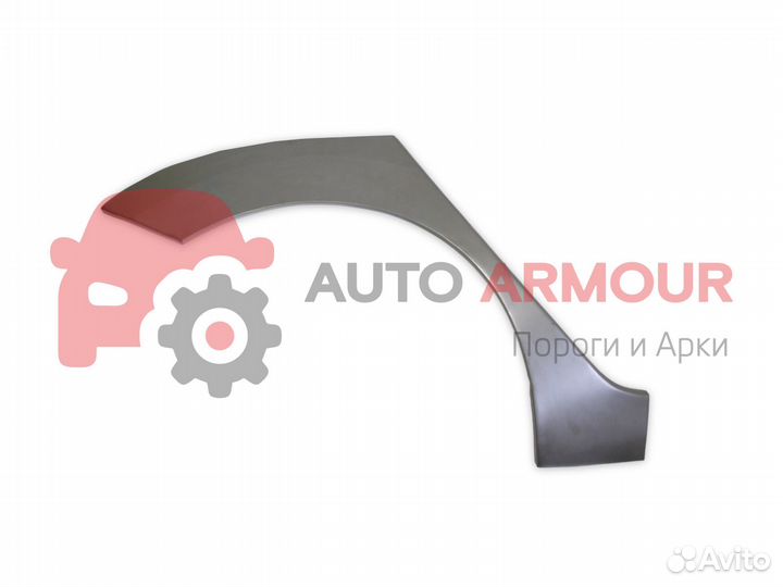 Задние арки Hyundai Santa Fe и другие