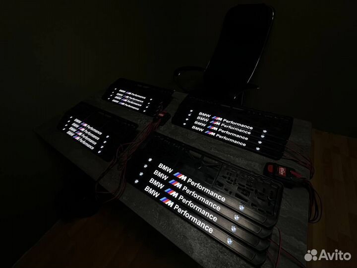 LED рамка номера с вашим дизайном