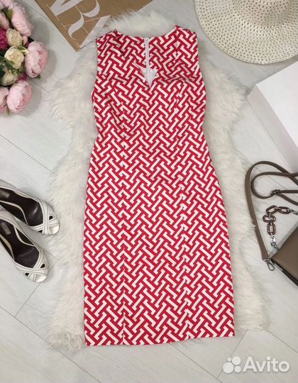 Платье s, хлопок. Замеры на фото