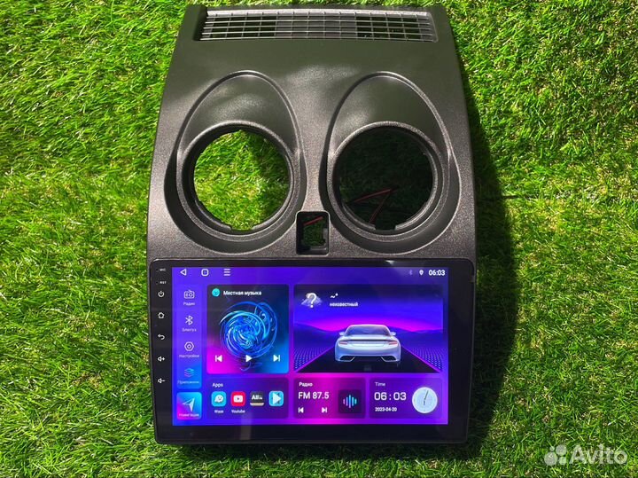 Андроид магнитола на Nissan Qashkai 07-14