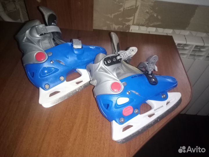 Коньки детские раздвижные 30 33