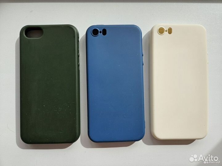 Аккумулятор для iPhone SE 2016 и 3 чехла