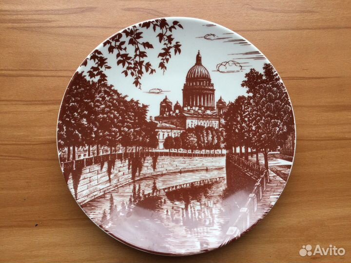Настенная тарелка Императорский фарфор