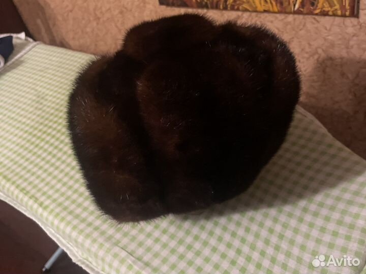 Шапка норковая женская