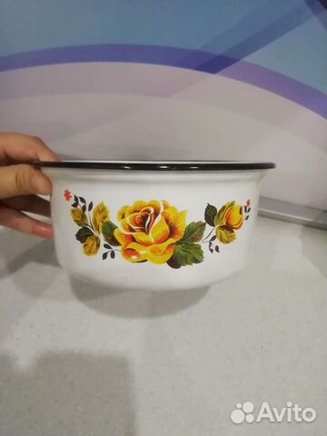 Дуршлаг эмалированый СССР