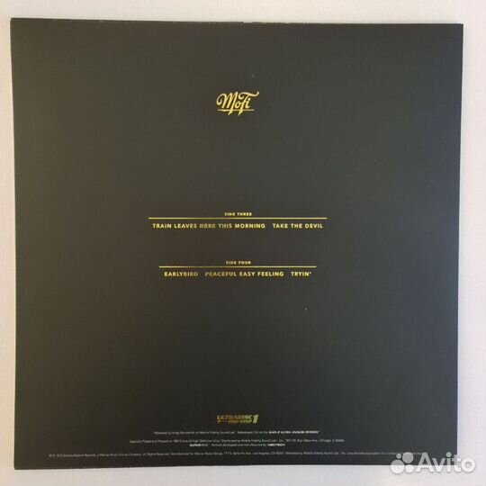 Eagles Eagles mfsl UltraDisc OneStep 45RPM 2LP