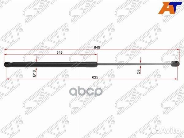 Амортизатор капота toyota camry 17- LH/RH st534