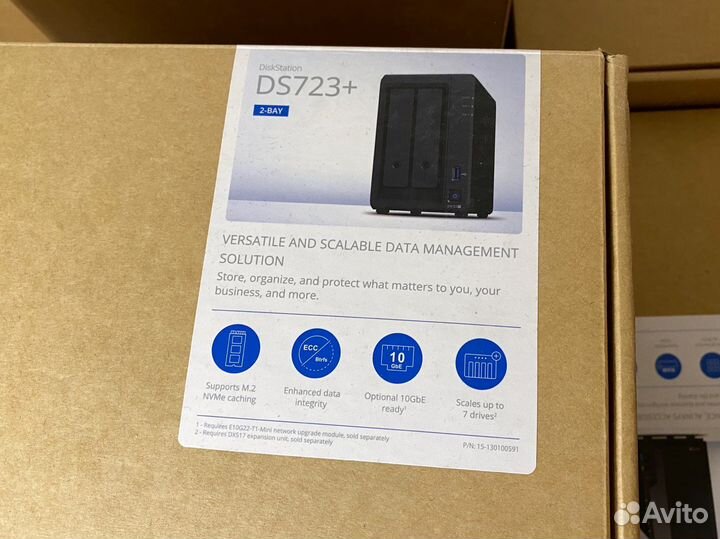 Сетевое хранилище данных NAS Synology DS 723+