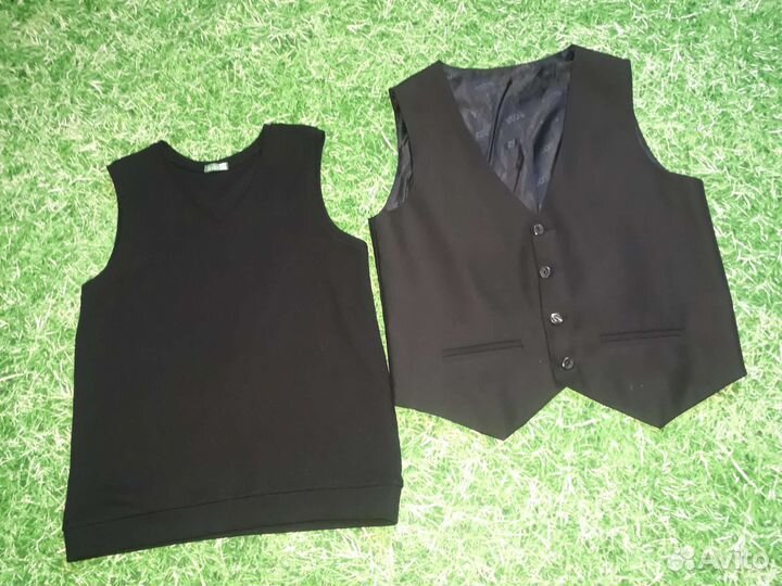 Жилетка для мальчика школьная 122-128- 134 140