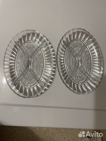 Хрустальное блюдо