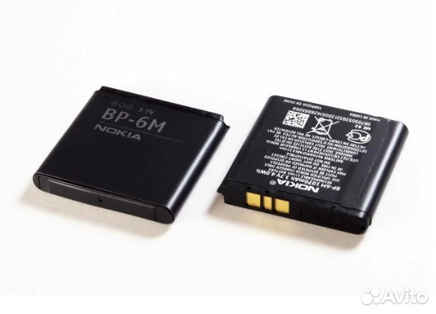 Батарея Аккумулятор для Nokia BP-6M - 1070 mAh