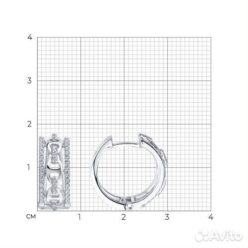 Серьги sokolov из золота, 1022413-3