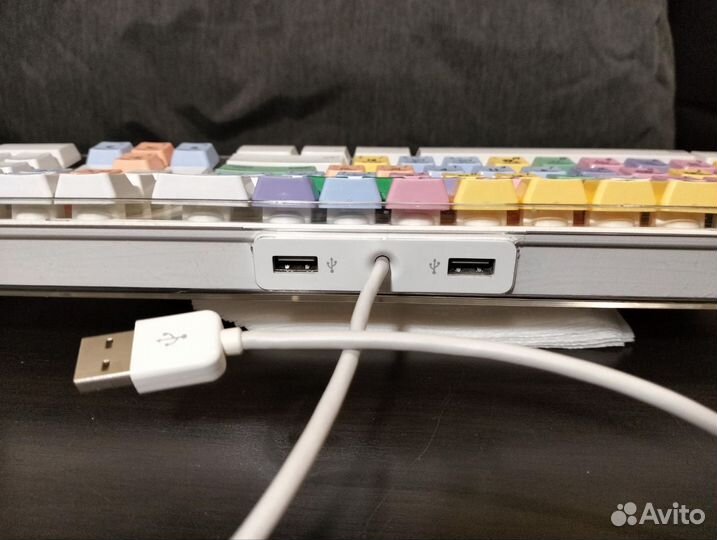Клавиатура Apple A1048 Avid цветная