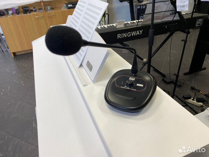 Xline MD-C9 микрофон на гусиной шее, с базой