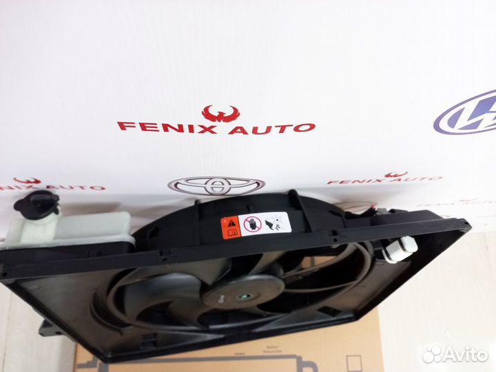 Вентилятор Kia Rio 3 Hyundai Solaris 1