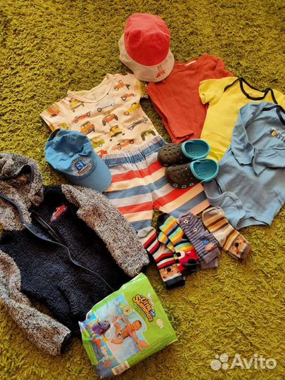 Одежда 1-2года пакетом