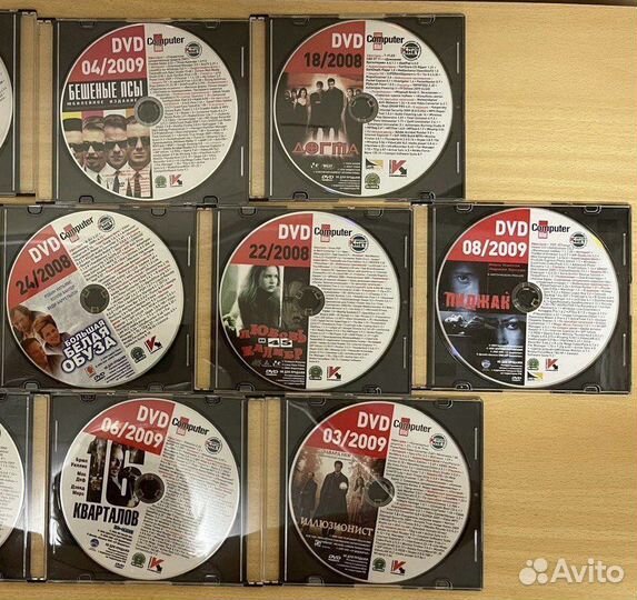 DVD диски цена за 13 шт
