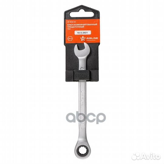 Ключ комбинированный трещоточный 9мм AT-RCS