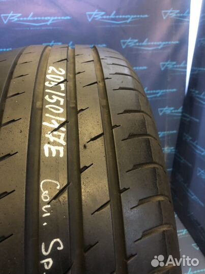 Continental ContiSportContact 3 205/50 R17 89V