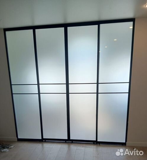 Перегородки раздвижные межкомнатные на заказ