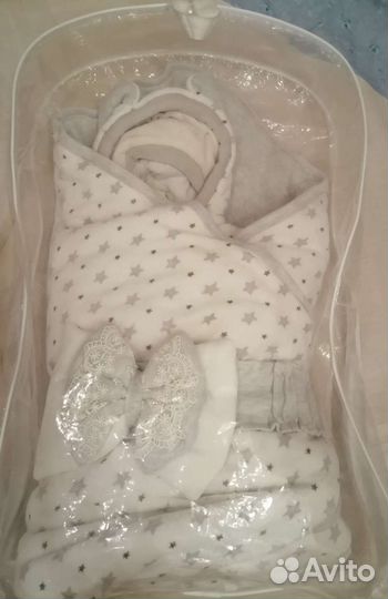 Одеяло на выписку зима