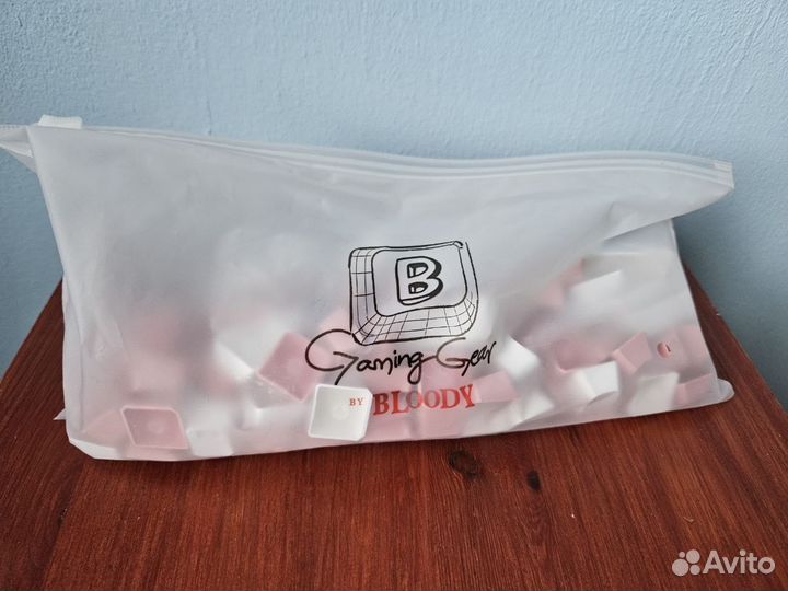 Клавиатура a4tech B800 pink