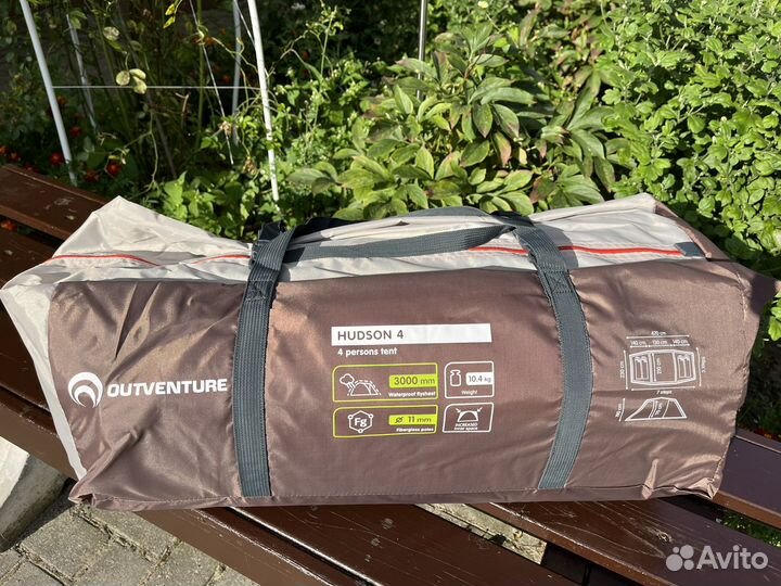 Палатка 4-х местная Outventure Hudson 4, новая