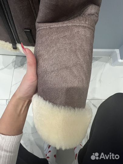 Дубленка авиатор