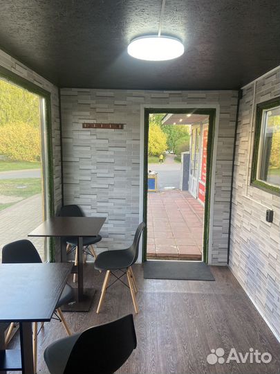 Торговый павильон из контейнера