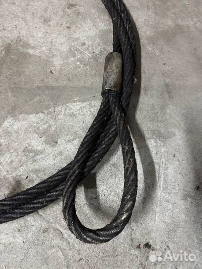Канат стальной трос 24 мм, 6 м