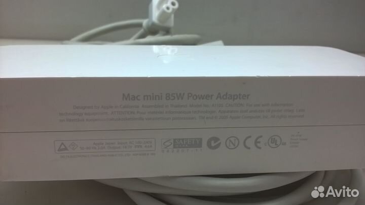 Блок питания Mac mini 85W с кабелем