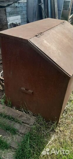 Ящик металлический ларь