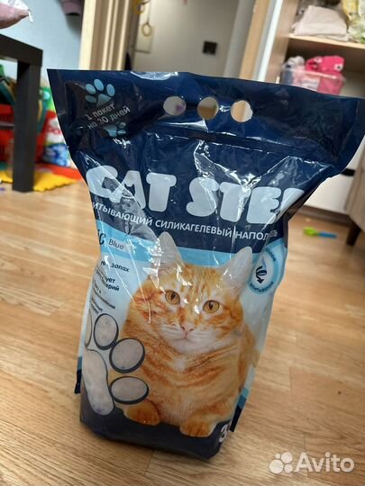 Наполнитель для кошачьего туалета силикагель