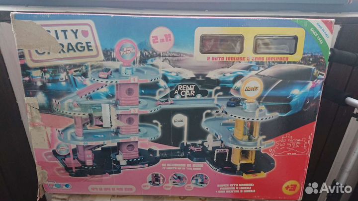 Игровой набор faro макси гараж 2в1