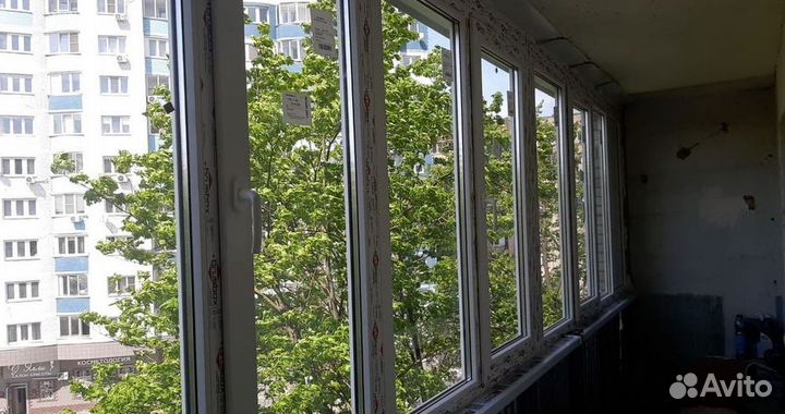 Остекление окон и балконов пвх