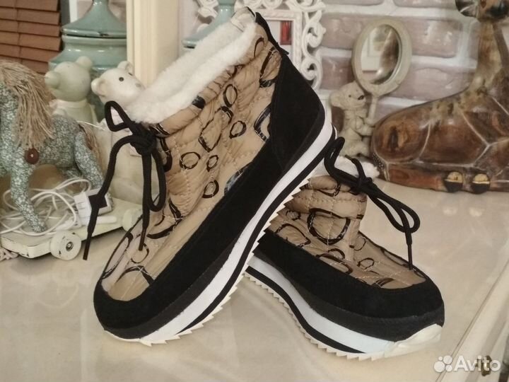 Ботинки женские, дутики, 38 р