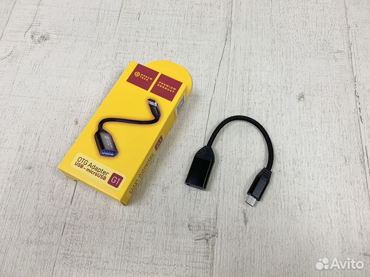 OTG Кабель microusb - USB Dream G1 черный