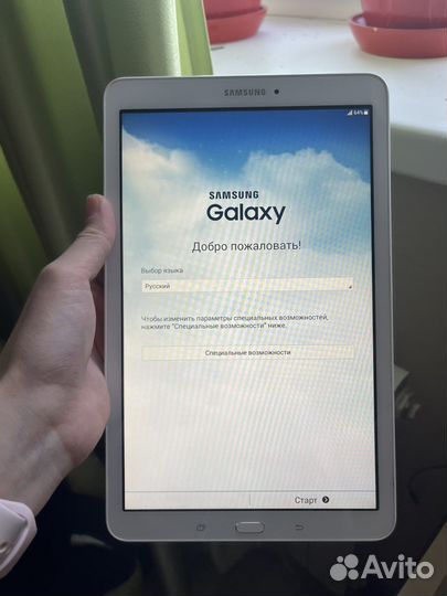 Планшет Samsung Galaxy Tab E