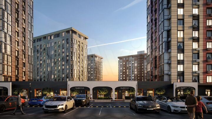 2-к. квартира, 65,2 м², 5/14 эт.