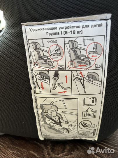 Детское автокресло 9 до 36 кг