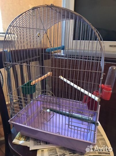 Клетка для попугая бу