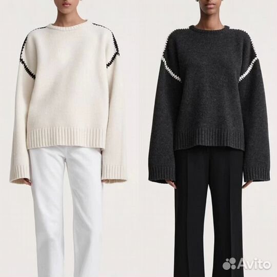 В наличии свитера Toteme два цвета