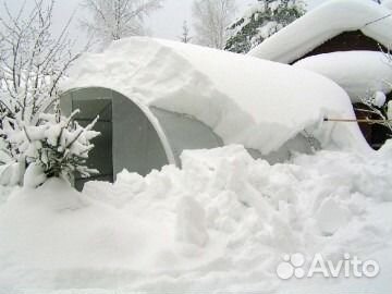 Теплицы сверхпрочный каркас 40х20 + 40х40 шаг 0.66